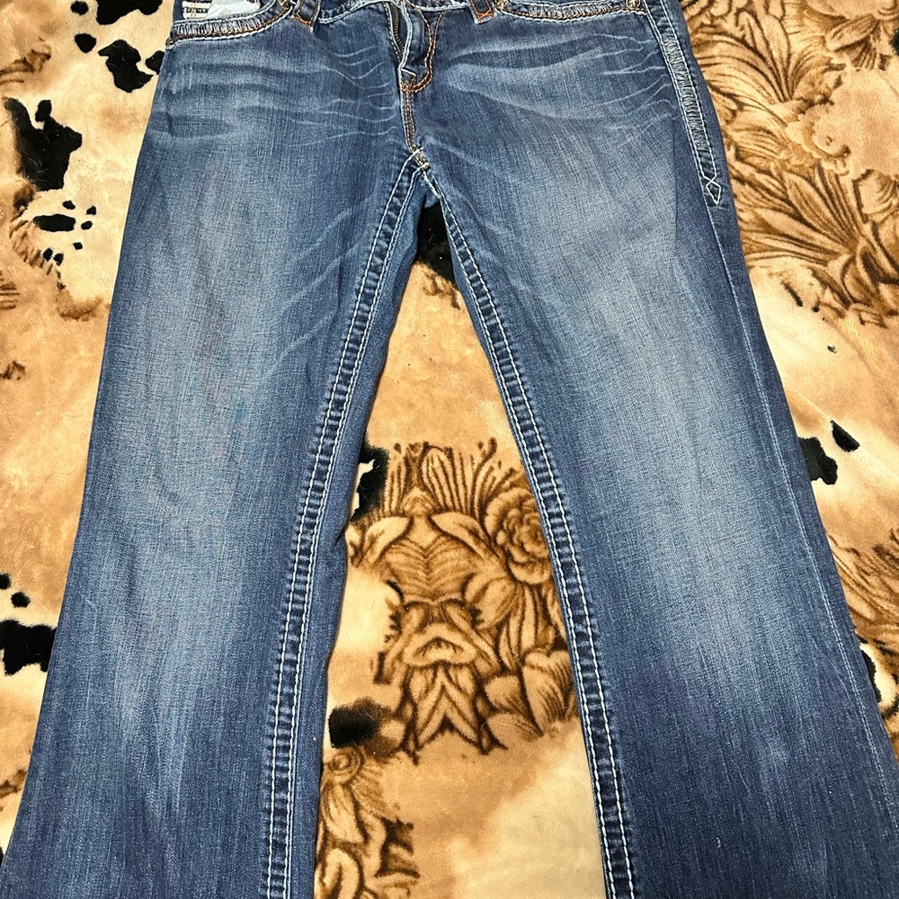 Rock Revival Blue Boot Cut Jeans
